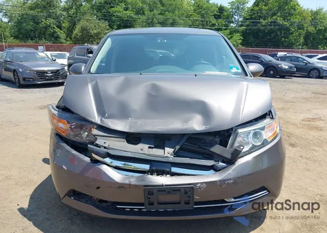 2016 Honda Odyssey Ex-L z USA, uszkodzony, nr VIN 5FNRL5H62GB030178